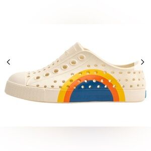 NATIVE JEFFERSON SUGARLITE BLOCK KIDS TODDLER-EVA SHOES size J1